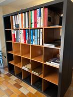 zwarte boekenkast ikea expedit, Ophalen, Overige materialen, Gebruikt, 150 tot 200 cm