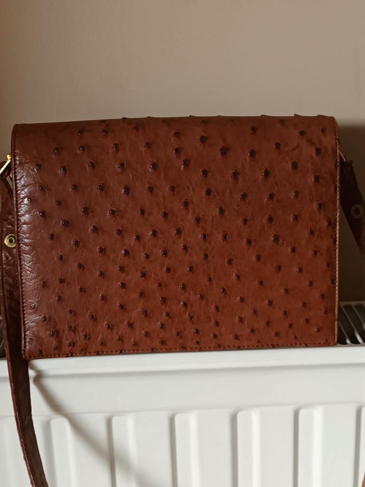 Ensemble en cuir d'autruche très classe, Bijoux, Sacs & Beauté, Sacs | Sacs Femme, Sac à main, Enlèvement ou Envoi