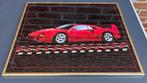 Ferrari F40 poster in kader 1980s, Boeken, Ophalen of Verzenden, Ferrari