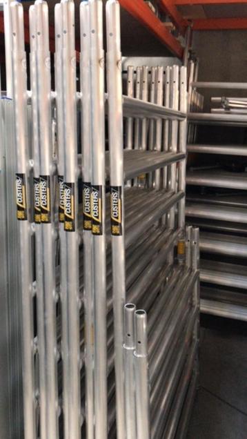 Nieuwe CUSTERS steiger 10m WH €2899 ex BTW 8 platformen!!! beschikbaar voor biedingen