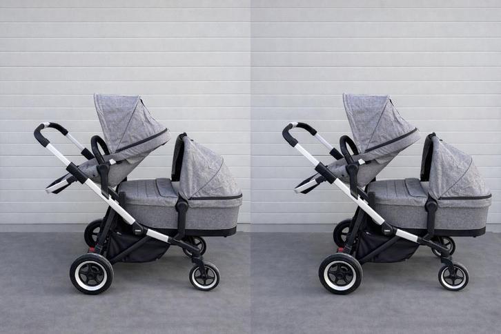 Poussette Thule Sleek (chassis NEUF)+ berceau Pack complet, Kinderen en Baby's, Kinderwagens en Combinaties, Zo goed als nieuw