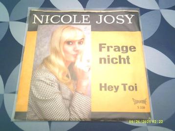 Nicole Josy – Frage Nicht / Hey Toi--Vinylsingel-1967 beschikbaar voor biedingen