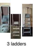 3 werkladders te koop - 3 verschillende groottes, Ophalen, Gebruikt, Ladder