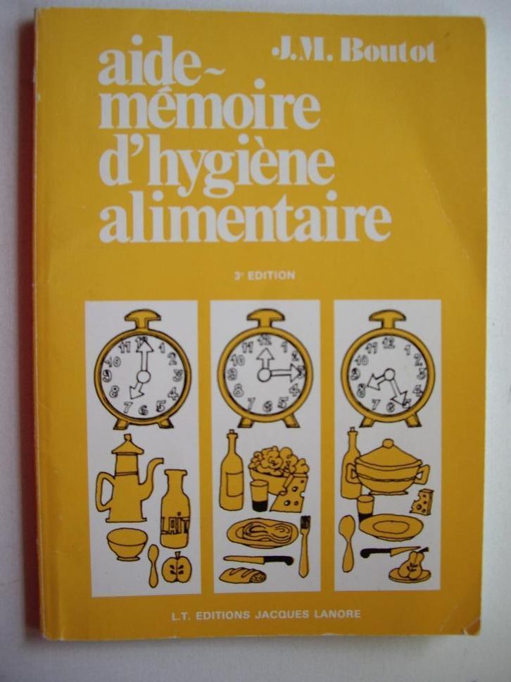 Aide-mémoire d’hygiène alimentaire.- 3 édition., Livres, Livres scolaires, Utilisé, Autres matières, Enseignement secondaire inférieur