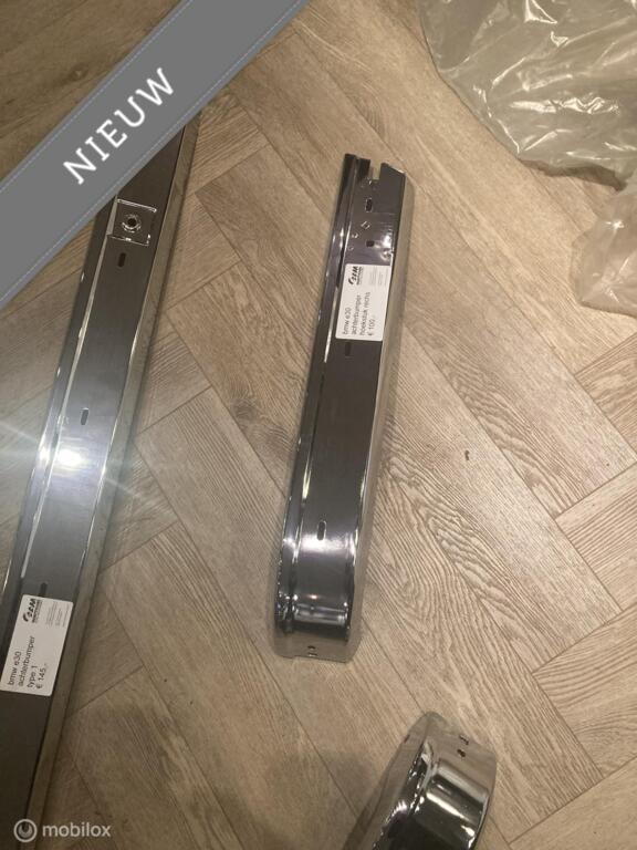 Achterbumper imitatie chroom BMW 3-serie E30 ('83-'92), Auto-onderdelen, Carrosserie, Bumper, BMW, Achter, Nieuw, Ophalen