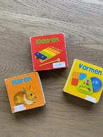 Peuterboekjes karton 3 stuks, Boeken, Ophalen of Verzenden, Gelezen, Uitklap-, Voel- of Ontdekboek, 2 tot 3 jaar