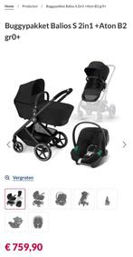 Cybex Balios S 2 in 1 + Aton B2 gr0+, Kinderen en Baby's, Kinderwagens en Combinaties, Ophalen, Nieuw