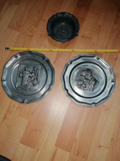 Schalen in tin, Antiek en Kunst, Antiek | Tin, Ophalen