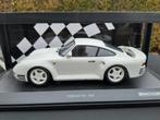 1/18 Minichamps Porsche 959    White - 1987, Hobby en Vrije tijd, Ophalen of Verzenden, Nieuw, Auto, MiniChamps