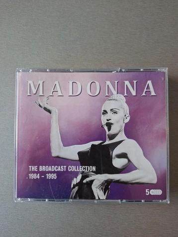 5cd box. Madonna. The Broadcast Collection. 1984-1995. beschikbaar voor biedingen