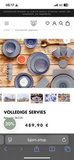 Servies te koop voor 12 personen, Huis en Inrichting, Keuken | Servies, Ophalen, Nieuw, Overige stijlen, Porselein