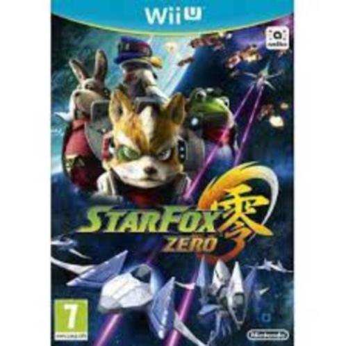 Jeu WII U Starfox Zero., Consoles de jeu & Jeux vidéo, Jeux | Nintendo Wii U, Comme neuf, Aventure et Action, 2 joueurs, À partir de 7 ans