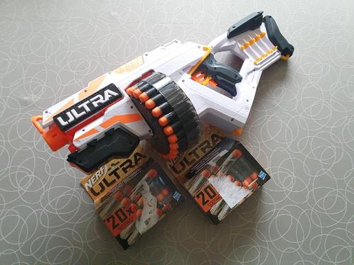 Nerf ultra one blaster met 25 darts + 2x 20 darts nieuw, Kinderen en Baby's, Speelgoed | Buiten | Actiespeelgoed, Zo goed als nieuw