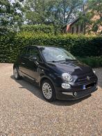 Fiat 500 lounge automaat in topstaat, Auto's, Fiat, Automaat, 4 zetels, Stof, Zwart