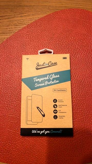 JustinCase - Tempered glass screenprotector - iPhone 13 mini beschikbaar voor biedingen