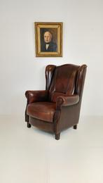 Schapenleren Oorfauteuil van Joris, Ophalen of Verzenden
