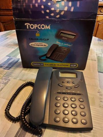 Vast telefoontoestel met oproepnummer venster, merk Topcom., Telecommunicatie, Vaste telefoons | Niet Draadloos, Ophalen, Zo goed als nieuw