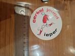 Vintage sticker cerkel jeugd Ieper  voetbal, Ophalen of Verzenden, Gebruikt, Sport