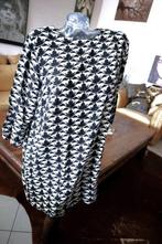 wit zwart bijzonder leuke katten jurk, H&M, Overige kleuren, Maat 42/44 (L), Ophalen of Verzenden