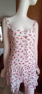 Mooie gebloemde jurk - bain de soleil - maat xxs - 32, Kleding | Dames, Jurken, Ophalen of Verzenden, Rood
