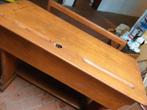 Ancien banc d'école en bois, Ophalen