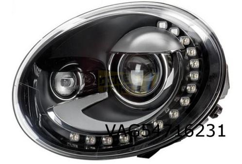 Volkswagen Beetle (7/13-11/18) Koplamp Links Bi-Xe / LED DRL, Auto-onderdelen, Verlichting, Volkswagen, Nieuw, Verzenden