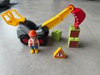 Bouwkraan playmobil 123, Ophalen of Verzenden, Zo goed als nieuw