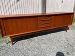 Berrhard Pedersen dressoir, Ophalen, Teakhout, Zo goed als nieuw, 200 cm of meer