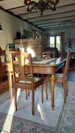 Stijlvolle tafel en stoelen, Huis en Inrichting, Ophalen