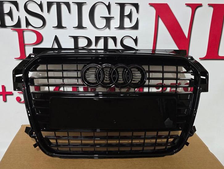 Grill AUDI A1 8X 8X0 Grille HOOGLANS ZWART 2010-2015 NIEUW, Auto-onderdelen, Carrosserie, Bumper, Voor, Nieuw, Herkomst onderdeel bekend