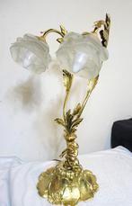 Tafel Lamp Putti Engel Cupido Art-Nouveau H 60✨😍🤗💑🎁👌, Antiek en Kunst, Ophalen of Verzenden