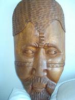 Groot Afrikaans masker., Antiek en Kunst, Kunst | Beelden en Houtsnijwerken, Ophalen