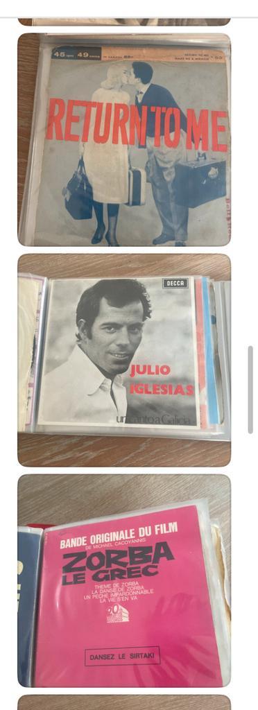 Unieke collectie van  vinyl singles, Cd's en Dvd's, Vinyl Singles, Zo goed als nieuw, Single, Pop, Ophalen of Verzenden