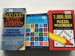 3 boeken puzzelwoorden en enkele andere, Boeken, Woordenboeken, Ophalen of Verzenden, Zo goed als nieuw