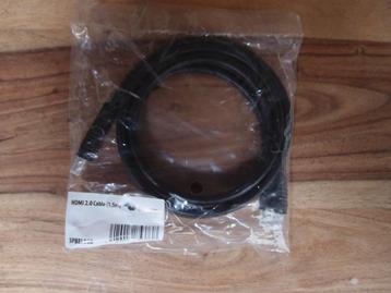 HDMI kabel 2.0 - 1,5m