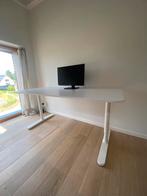 Ikea Bekant bureau wit 160x80, Huis en Inrichting, Bureaus, Ophalen, In hoogte verstelbaar, Gebruikt, Bureau