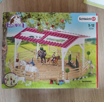 Piste voltige chevaux Schleich, Enlèvement, Comme neuf, Garçon ou Fille