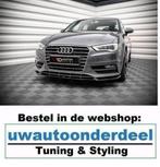 Audi A3 Sportback Standaard Spoiler Lip Splitter, Auto-onderdelen, Overige Auto-onderdelen, Ophalen of Verzenden, Nieuw, Audi