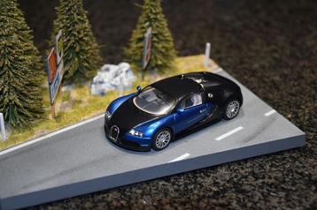 AUTOart Bugatti 164 ; Veyron à l'échelle 1:43, Enlèvement ou Envoi, Comme neuf, Voiture, Autres marques