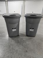 2 Allibert vuilbakken 50L, Huis en Inrichting, Woonaccessoires | Prullenbakken, Ophalen, Gebruikt