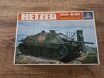 Italeri Hetzer Jagdpanzer 38t German Tank Destroyer 1/35, Hobby en Vrije tijd, Tank, Italeri, 1:32 tot 1:50, Nieuw