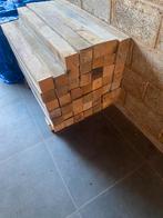 Lot de chevrons en chêne massifs et Méranti, Bricolage & Construction, Enlèvement, Comme neuf, Chêne