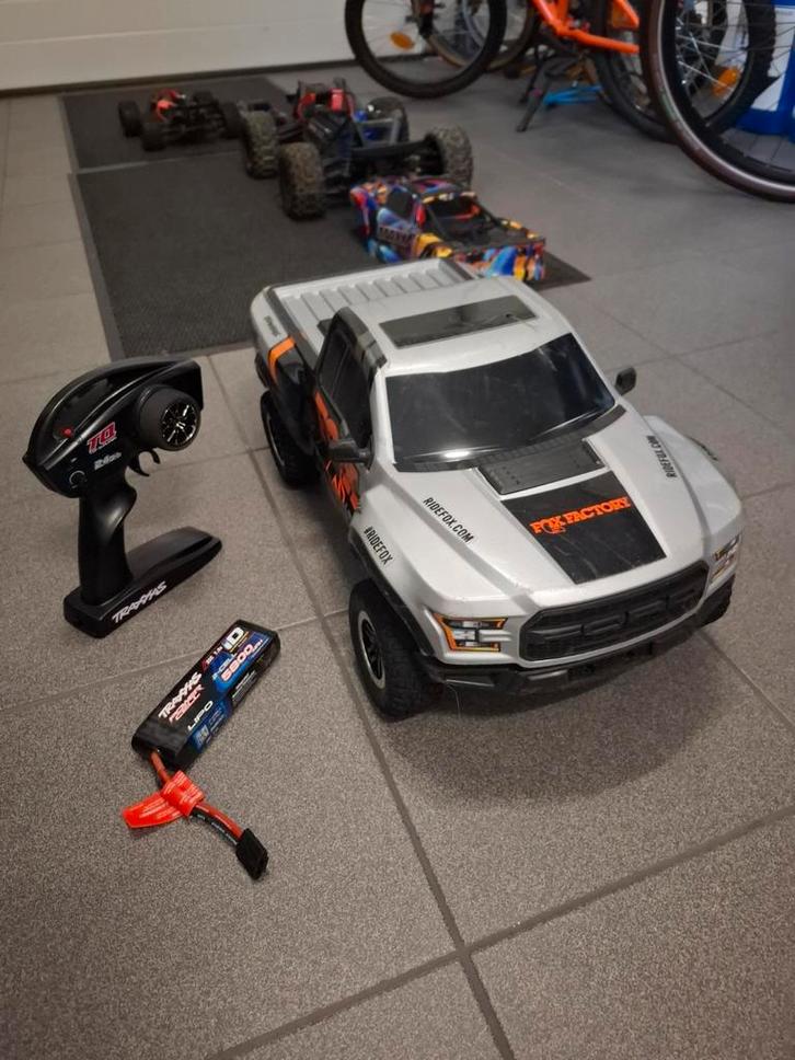 Traxxas F150 ford raptor RTR, Hobby en Vrije tijd, Modelbouw | Radiografisch | Auto's, Gebruikt, Schaal 1:10, RTR (Ready to Run)