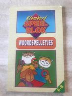 Nieuw Speelblok "Woordspelletjes"  6-8 jaar (zn5586), Non-fiction, Enlèvement ou Envoi, Neuf