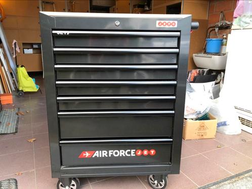 Gereedschapswagen Airforce Jet7, Doe-het-zelf en Bouw, Gereedschapskisten, Nieuw, Gevuld, Ophalen