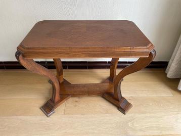 Massief eiken salontafel / rustiek  beschikbaar voor biedingen