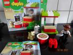 LEGO DUPLO Pizza Kraam - 10927*VOLLEDIG*PRIMA STAAT*, Kinderen en Baby's, Ophalen of Verzenden, Complete set, Duplo