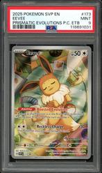 Eevee [Pokemon Center ETB Promo] PSA 9 - SVP173 - Promo 2025, Hobby en Vrije tijd, Verzamelkaartspellen | Pokémon, Ophalen of Verzenden
