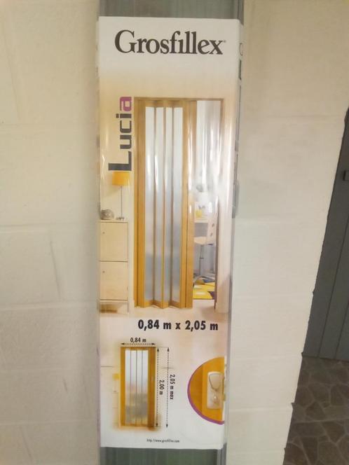 Porte accordéon, Doe-het-zelf en Bouw, Raamkozijnen en Schuifdeuren, Zo goed als nieuw, Overige typen, Overige materialen, 150 tot 225 cm