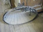Miroir Ovale dans cadre métallique, Ophalen, Ovaal, 50 tot 100 cm, Minder dan 100 cm